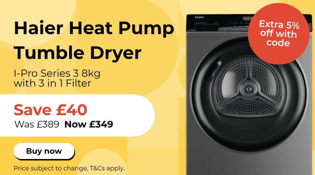 Haier Heat Pump Dryer saving